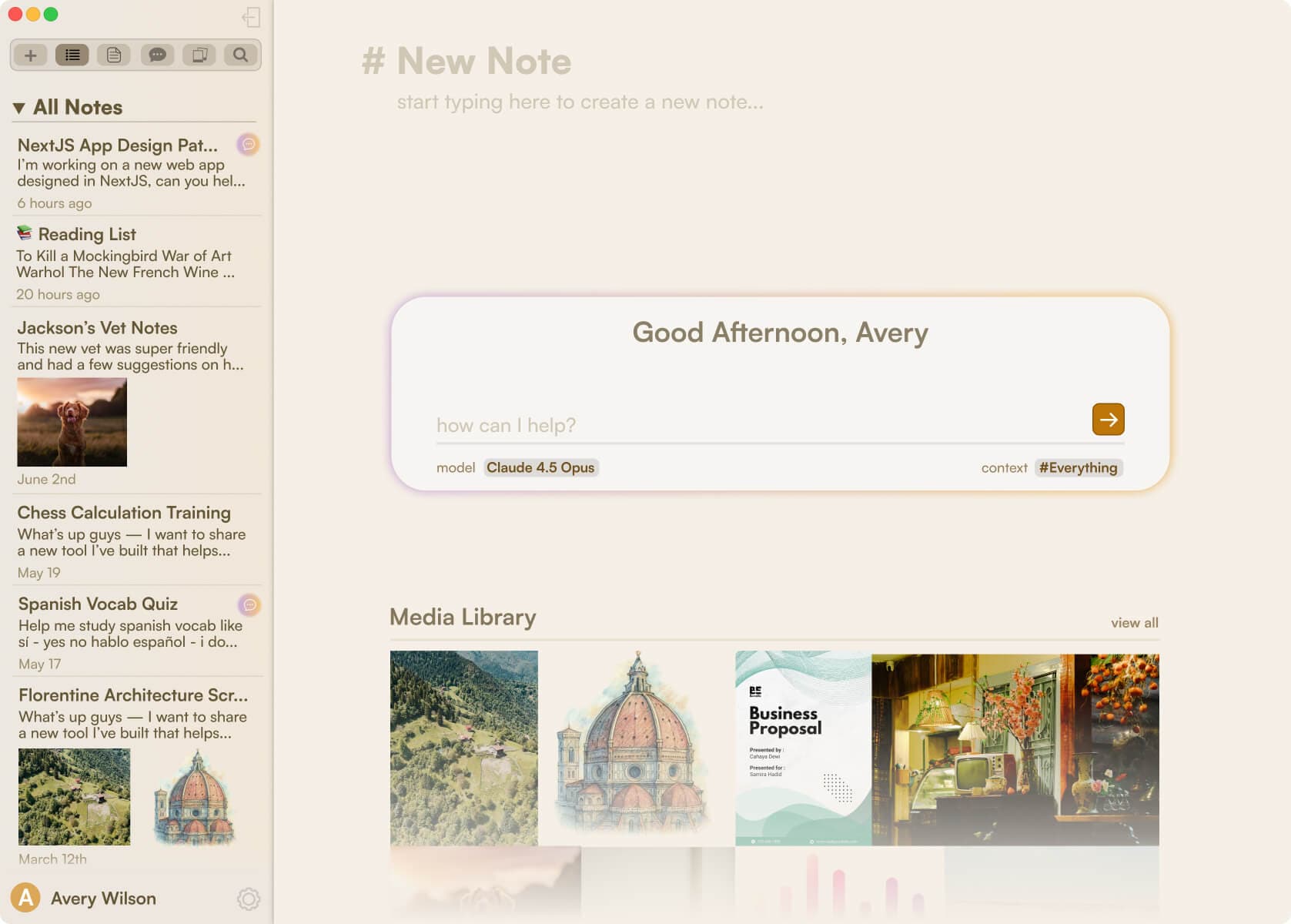 The AI-First Notes App